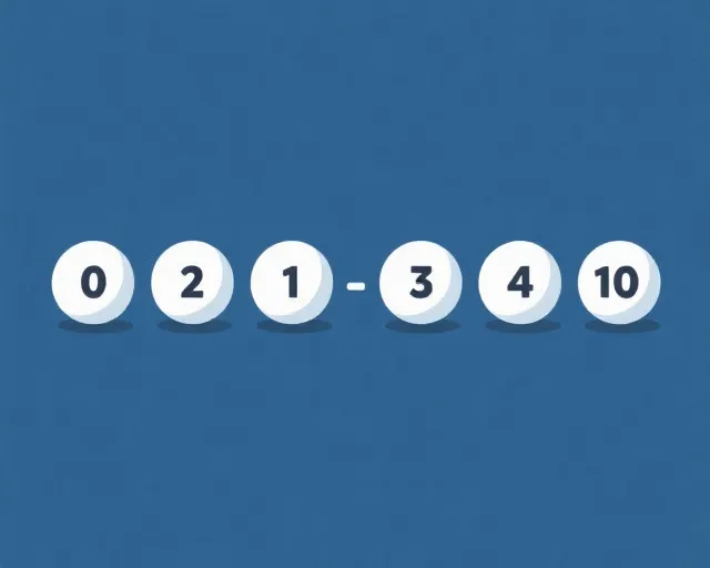 号码与名次示意图